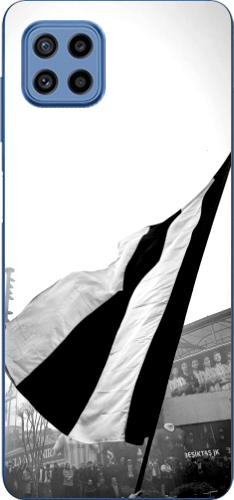 Beşiktaş Bayrak Siyah Beyaz