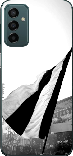 Beşiktaş Bayrak Siyah Beyaz