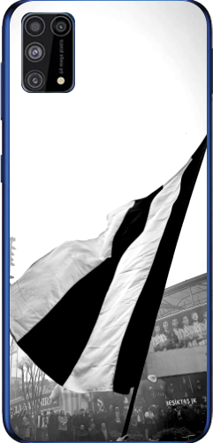 Beşiktaş Bayrak Siyah Beyaz