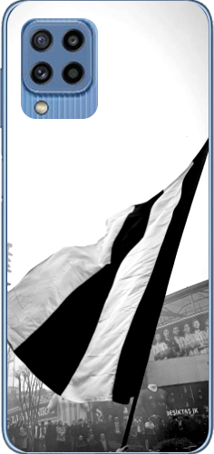 Beşiktaş Bayrak Siyah Beyaz