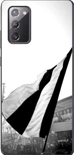 Beşiktaş Bayrak Siyah Beyaz