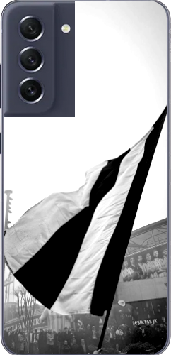 Beşiktaş Bayrak Siyah Beyaz