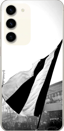 Beşiktaş Bayrak Siyah Beyaz