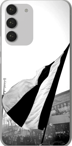 Beşiktaş Bayrak Siyah Beyaz