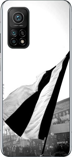 Beşiktaş Bayrak Siyah Beyaz