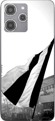 Beşiktaş Bayrak Siyah Beyaz