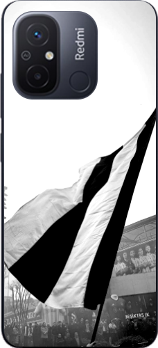 Beşiktaş Bayrak Siyah Beyaz