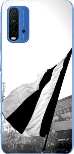 Beşiktaş Bayrak Siyah Beyaz