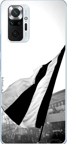 Beşiktaş Bayrak Siyah Beyaz