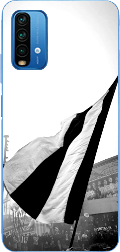 Beşiktaş Bayrak Siyah Beyaz
