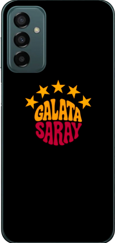 Galatasaray 5 Yıldız Retro Tasarım Şeffaf Telefon Kılıfı
