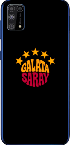 Galatasaray 5 Yıldız Retro Tasarım Şeffaf Telefon Kılıfı