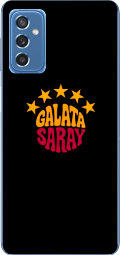 Galatasaray 5 Yıldız Retro Tasarım Şeffaf Telefon Kılıfı