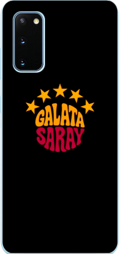 Galatasaray 5 Yıldız Retro Tasarım Şeffaf Telefon Kılıfı