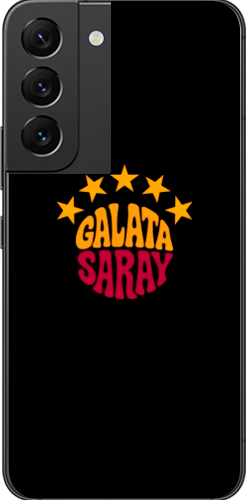 Galatasaray 5 Yıldız Retro Tasarım Şeffaf Telefon Kılıfı