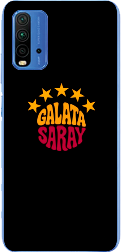 Galatasaray 5 Yıldız Retro Tasarım Şeffaf Telefon Kılıfı