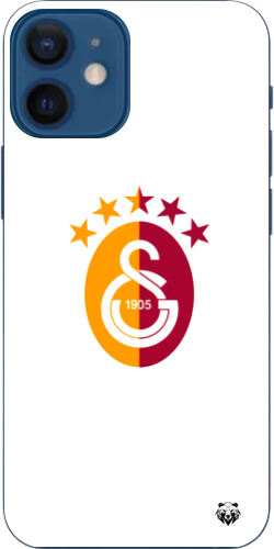 Galatasaray 5 Yıldızlı Minimal Logo Şeffaf Telefon Kılıfı