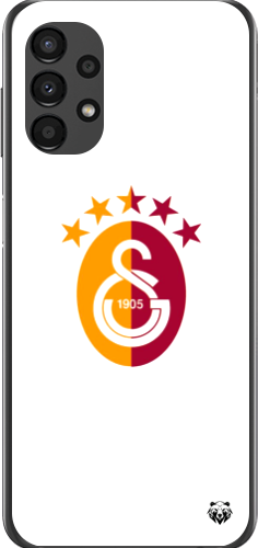 Galatasaray 5 Yıldızlı Minimal Logo Şeffaf Telefon Kılıfı