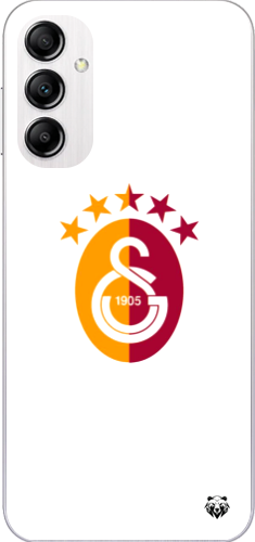 Galatasaray 5 Yıldızlı Minimal Logo Şeffaf Telefon Kılıfı