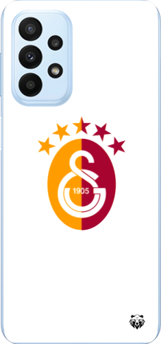 Galatasaray 5 Yıldızlı Minimal Logo Şeffaf Telefon Kılıfı