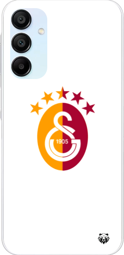 Galatasaray 5 Yıldızlı Minimal Logo Şeffaf Telefon Kılıfı