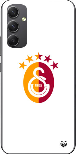 Galatasaray 5 Yıldızlı Minimal Logo Şeffaf Telefon Kılıfı