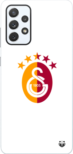 Galatasaray 5 Yıldızlı Minimal Logo Şeffaf Telefon Kılıfı