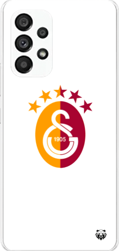 Galatasaray 5 Yıldızlı Minimal Logo Şeffaf Telefon Kılıfı