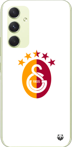 Galatasaray 5 Yıldızlı Minimal Logo Şeffaf Telefon Kılıfı