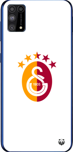 Galatasaray 5 Yıldızlı Minimal Logo Şeffaf Telefon Kılıfı