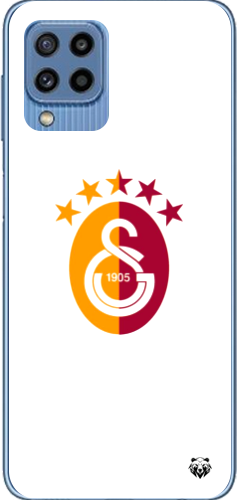Galatasaray 5 Yıldızlı Minimal Logo Şeffaf Telefon Kılıfı