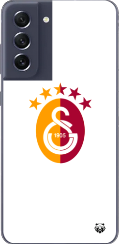 Galatasaray 5 Yıldızlı Minimal Logo Şeffaf Telefon Kılıfı