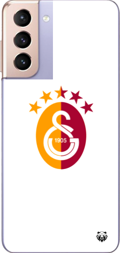 Galatasaray 5 Yıldızlı Minimal Logo Şeffaf Telefon Kılıfı