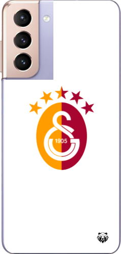 Galatasaray 5 Yıldızlı Minimal Logo Şeffaf Telefon Kılıfı