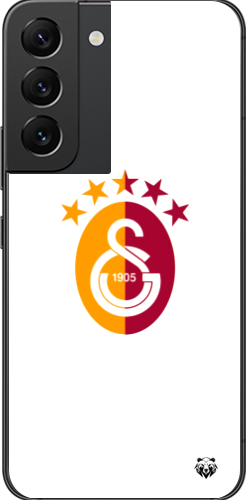 Galatasaray 5 Yıldızlı Minimal Logo Şeffaf Telefon Kılıfı