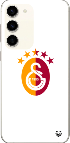 Galatasaray 5 Yıldızlı Minimal Logo Şeffaf Telefon Kılıfı