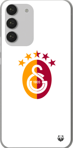 Galatasaray 5 Yıldızlı Minimal Logo Şeffaf Telefon Kılıfı