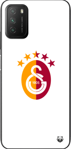 Galatasaray 5 Yıldızlı Minimal Logo Şeffaf Telefon Kılıfı