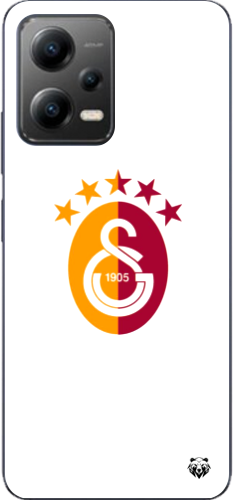 Galatasaray 5 Yıldızlı Minimal Logo Şeffaf Telefon Kılıfı