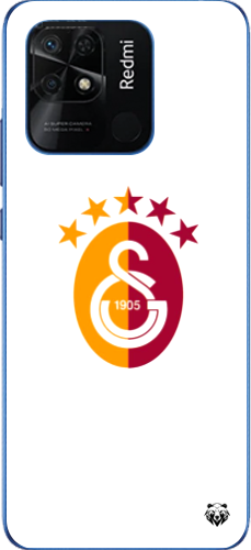 Galatasaray 5 Yıldızlı Minimal Logo Şeffaf Telefon Kılıfı