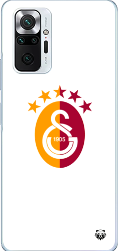 Galatasaray 5 Yıldızlı Minimal Logo Şeffaf Telefon Kılıfı