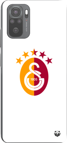 Galatasaray 5 Yıldızlı Minimal Logo Şeffaf Telefon Kılıfı