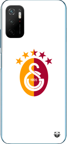 Galatasaray 5 Yıldızlı Minimal Logo Şeffaf Telefon Kılıfı