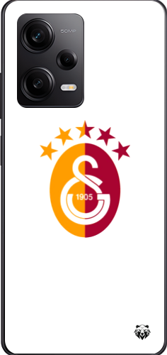Galatasaray 5 Yıldızlı Minimal Logo Şeffaf Telefon Kılıfı