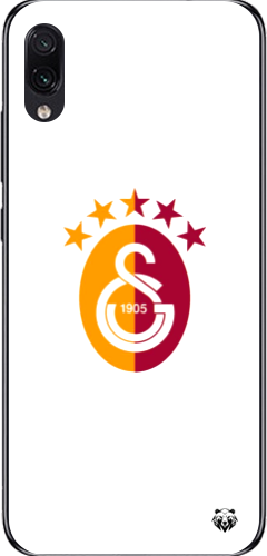 Galatasaray 5 Yıldızlı Minimal Logo Şeffaf Telefon Kılıfı