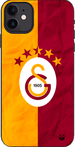 Galatasaray 5 Yıldızlı Şeffaf Telefon Kılıfı