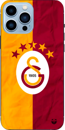 Galatasaray 5 Yıldızlı Şeffaf Telefon Kılıfı