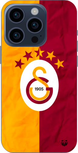 Galatasaray 5 Yıldızlı Şeffaf Telefon Kılıfı