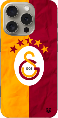 Galatasaray 5 Yıldızlı Şeffaf Telefon Kılıfı