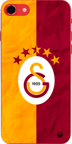 Galatasaray 5 Yıldızlı Şeffaf Telefon Kılıfı